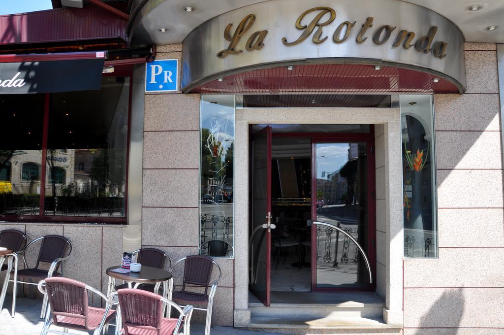 Hostal La Rotonda Оренсе Экстерьер фото