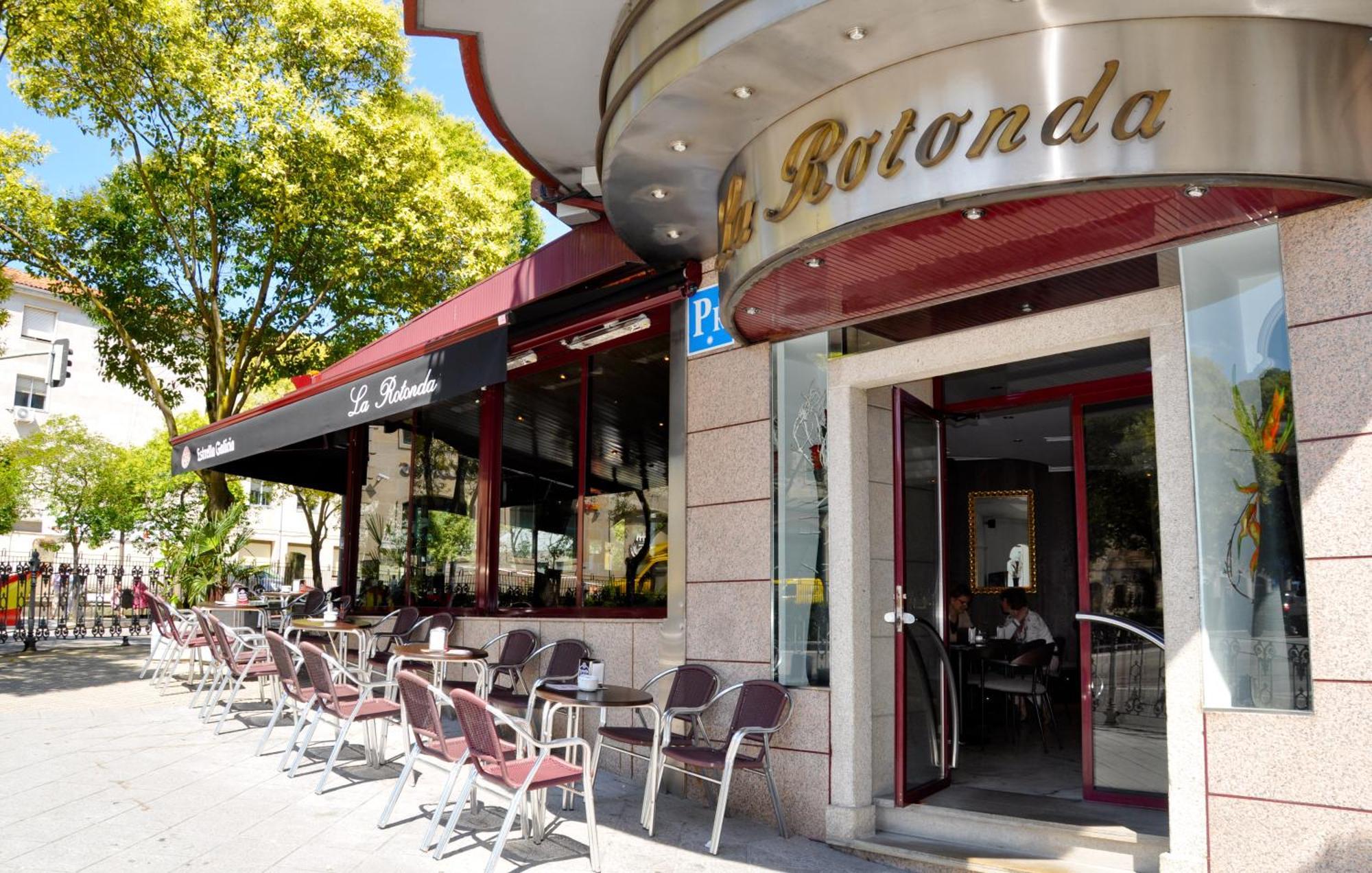 Hostal La Rotonda Оренсе Экстерьер фото